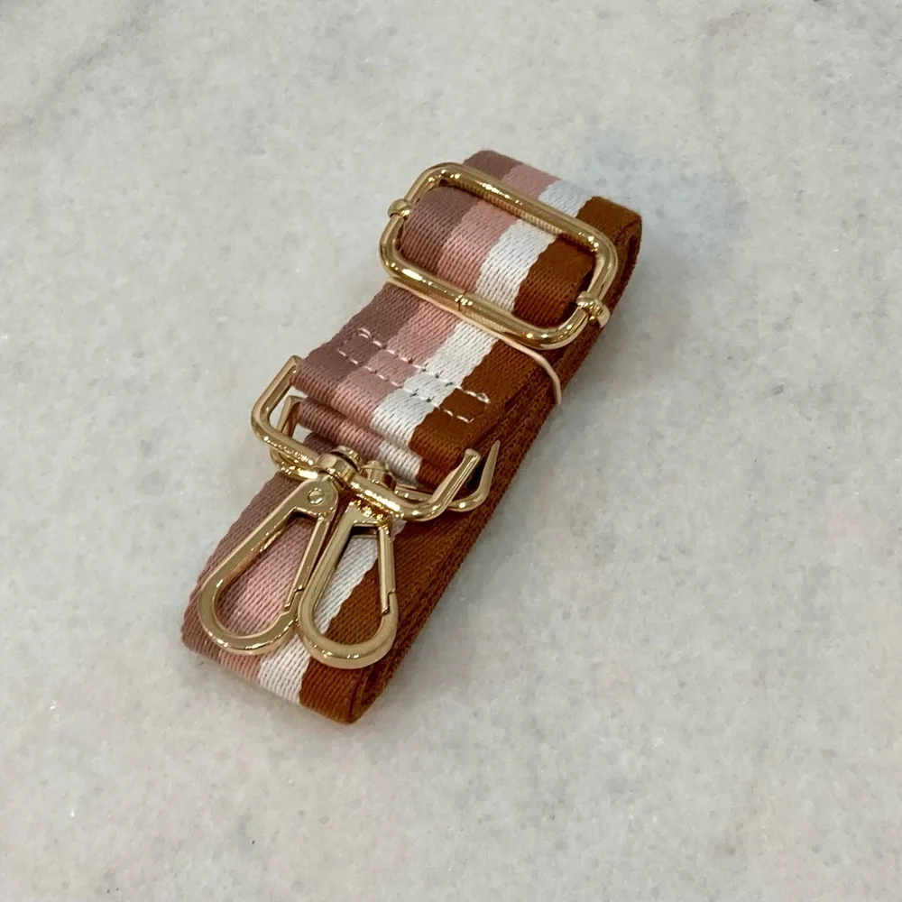 🔸NWT🔸 Adjustable Striped Crossbody Handbag Strap